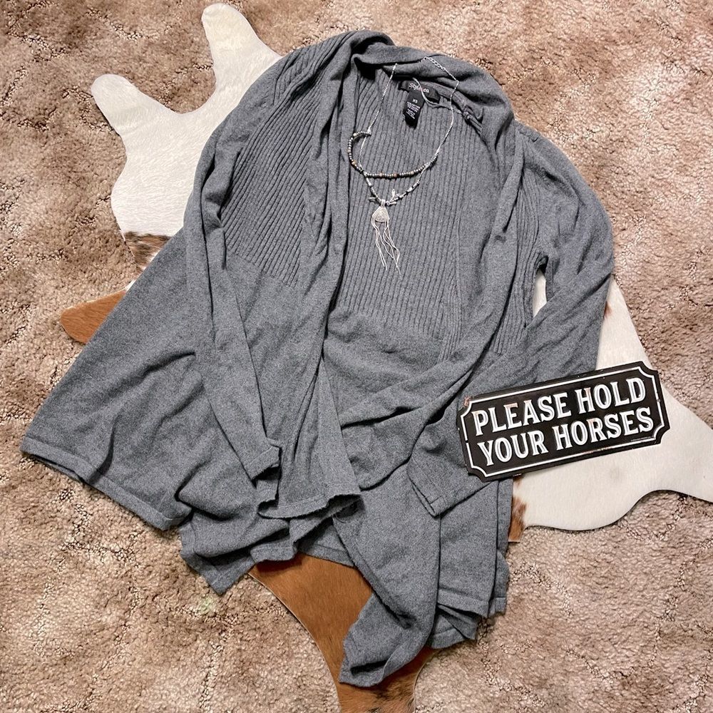 Style & co Grey Cardigan
